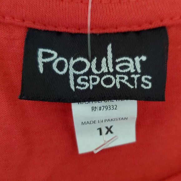 Graphic Tee's Black/Red/Light Blue Bundle SZ 1X/1XL - Picture 5 of 13